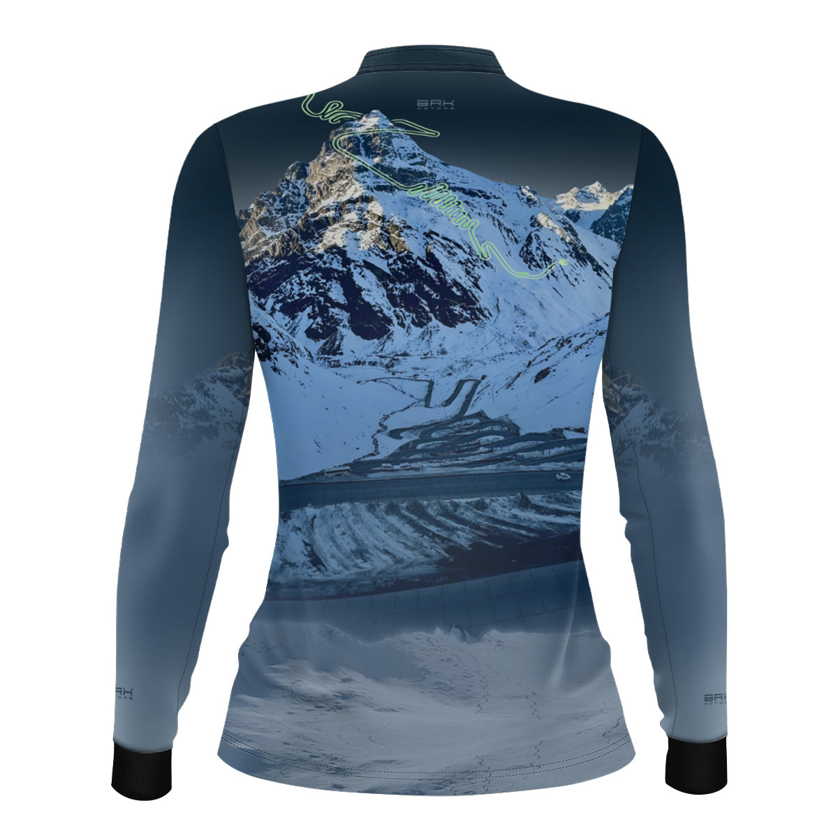 Camisa Feminina Brk Chile Estrada Los Caracoles 2 com Proteção UV50+