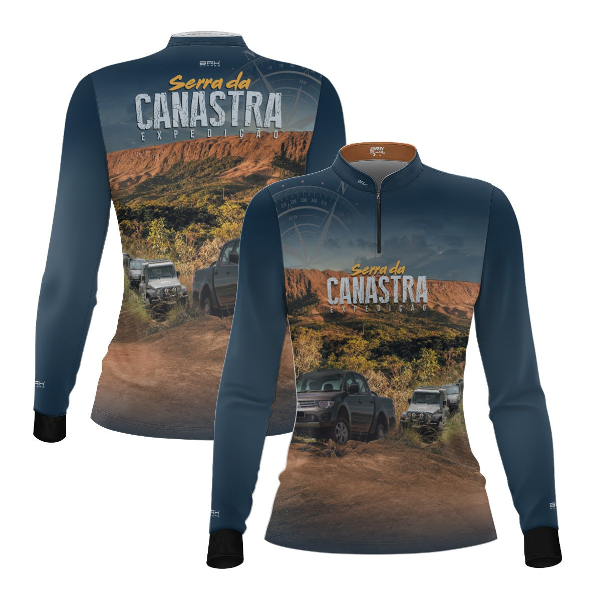 Camisa UV50 Feminina Brk 4x4 Serra da Canastra