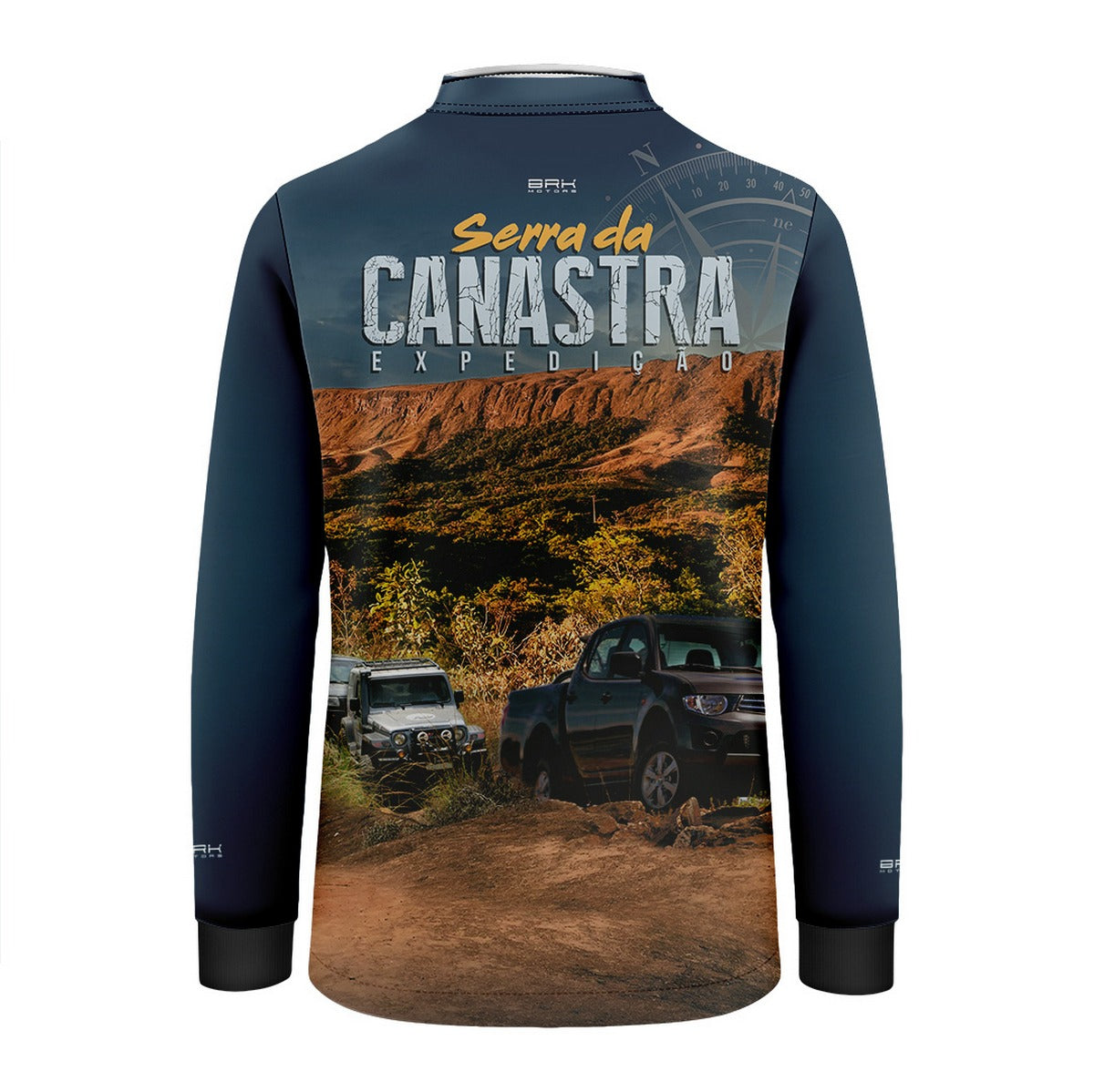 Camisa UV50 Infantil Brk 4x4 Serra da Canastra