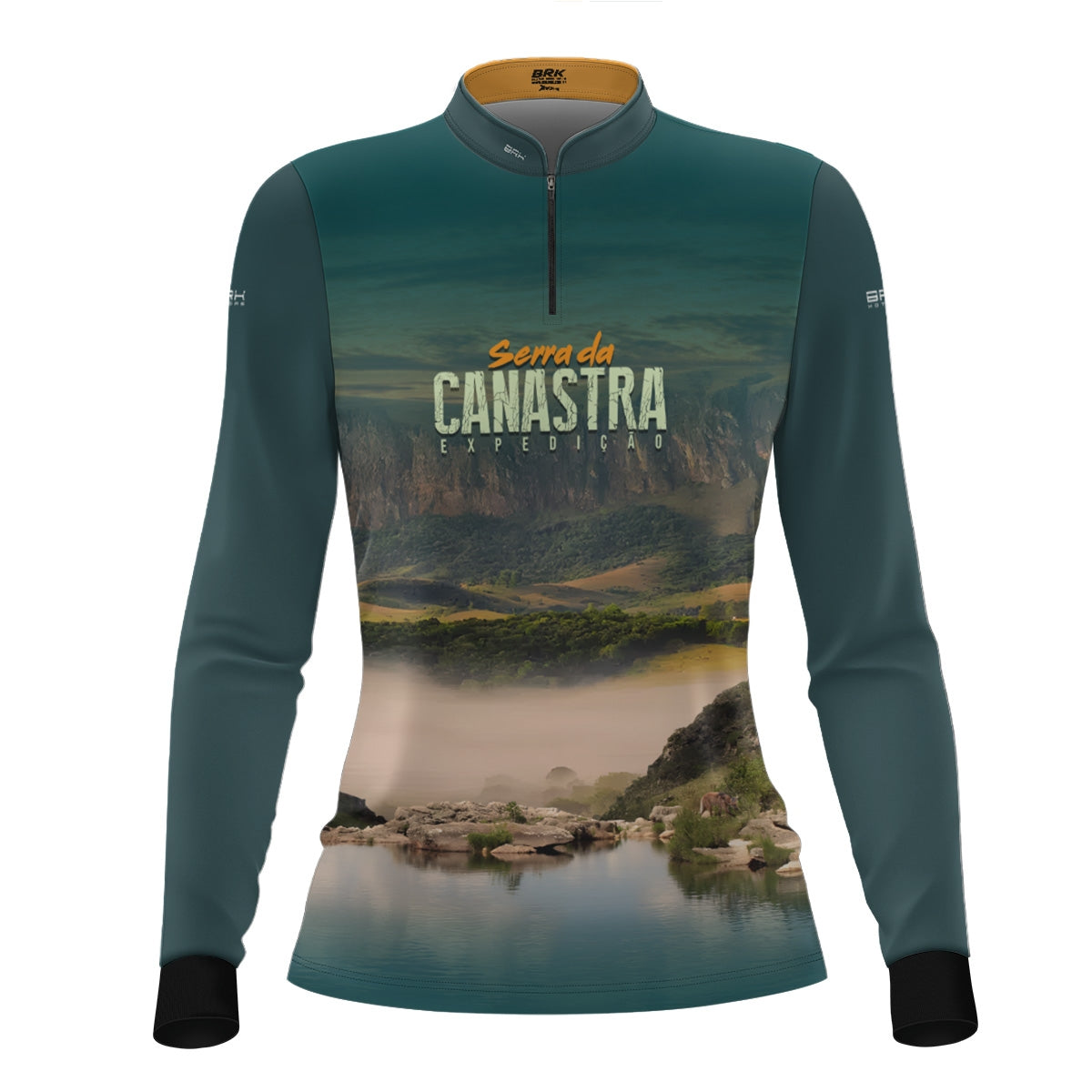 Camisa UV50 Feminina Brk Expedição Serra da Canastra