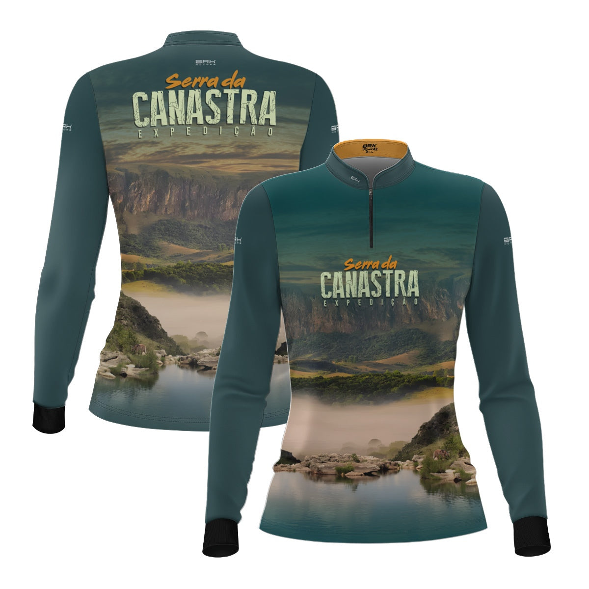 Camisa UV50 Feminina Brk Expedição Serra da Canastra