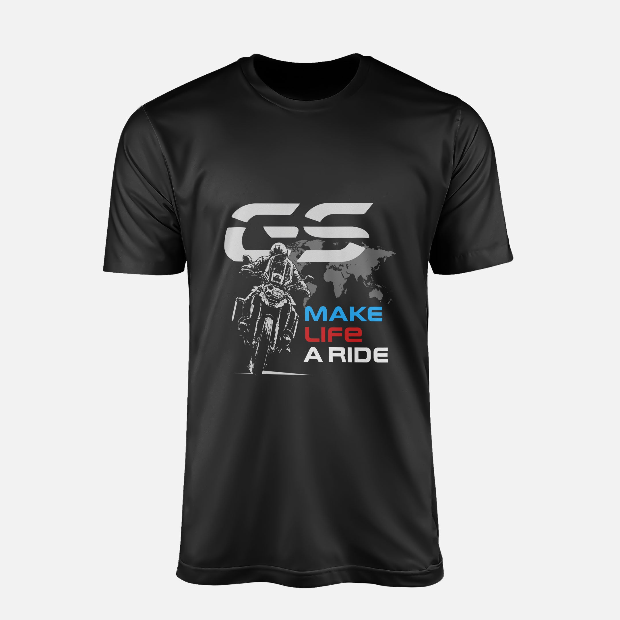 Camiseta de Algodão Brk GS Make Life a Ride