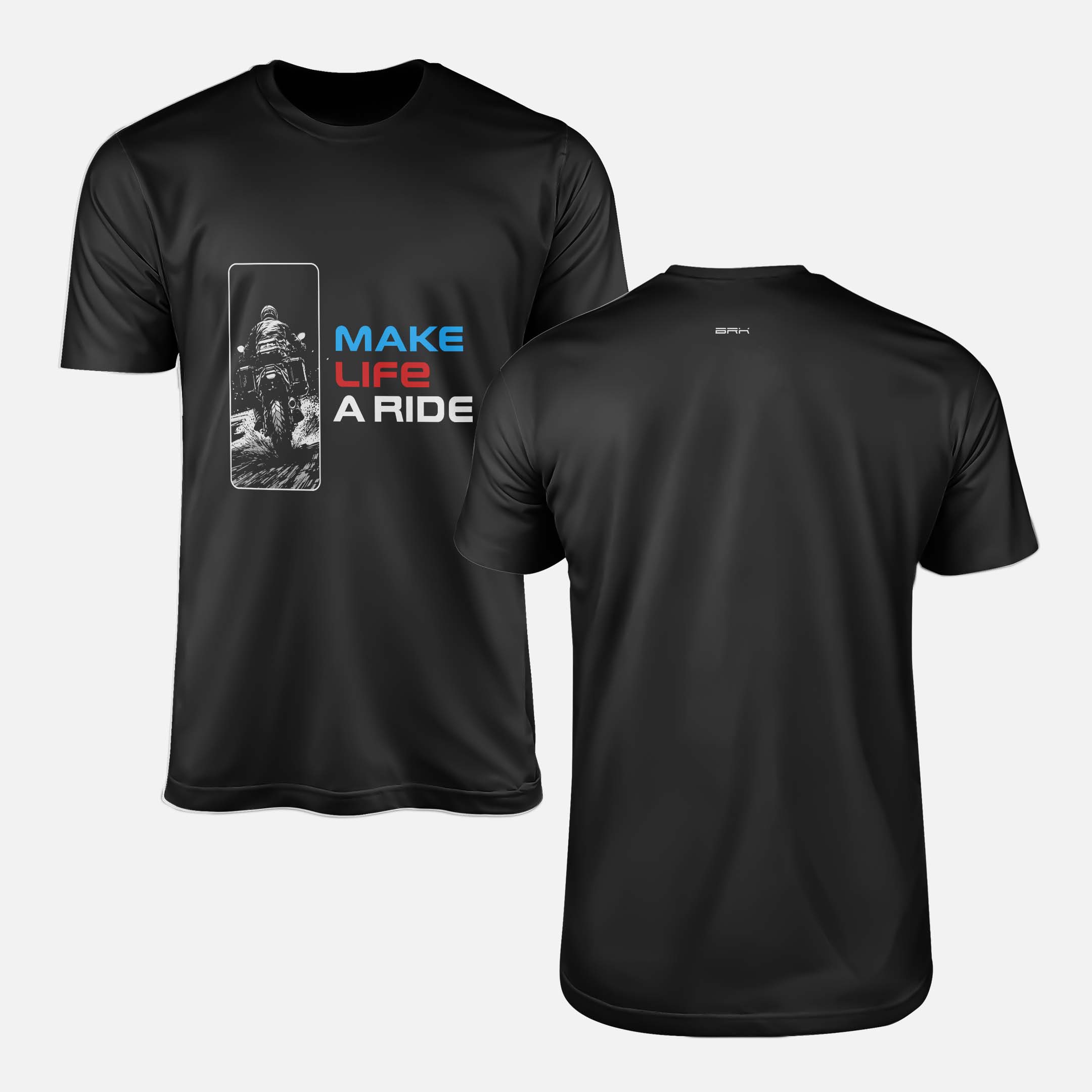 Camiseta de Algodão Brk Big Trail Make Life a Ride