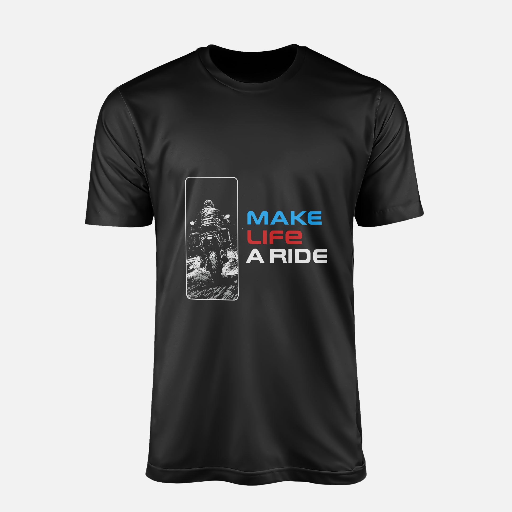 Camiseta de Algodão Brk Big Trail Make Life a Ride