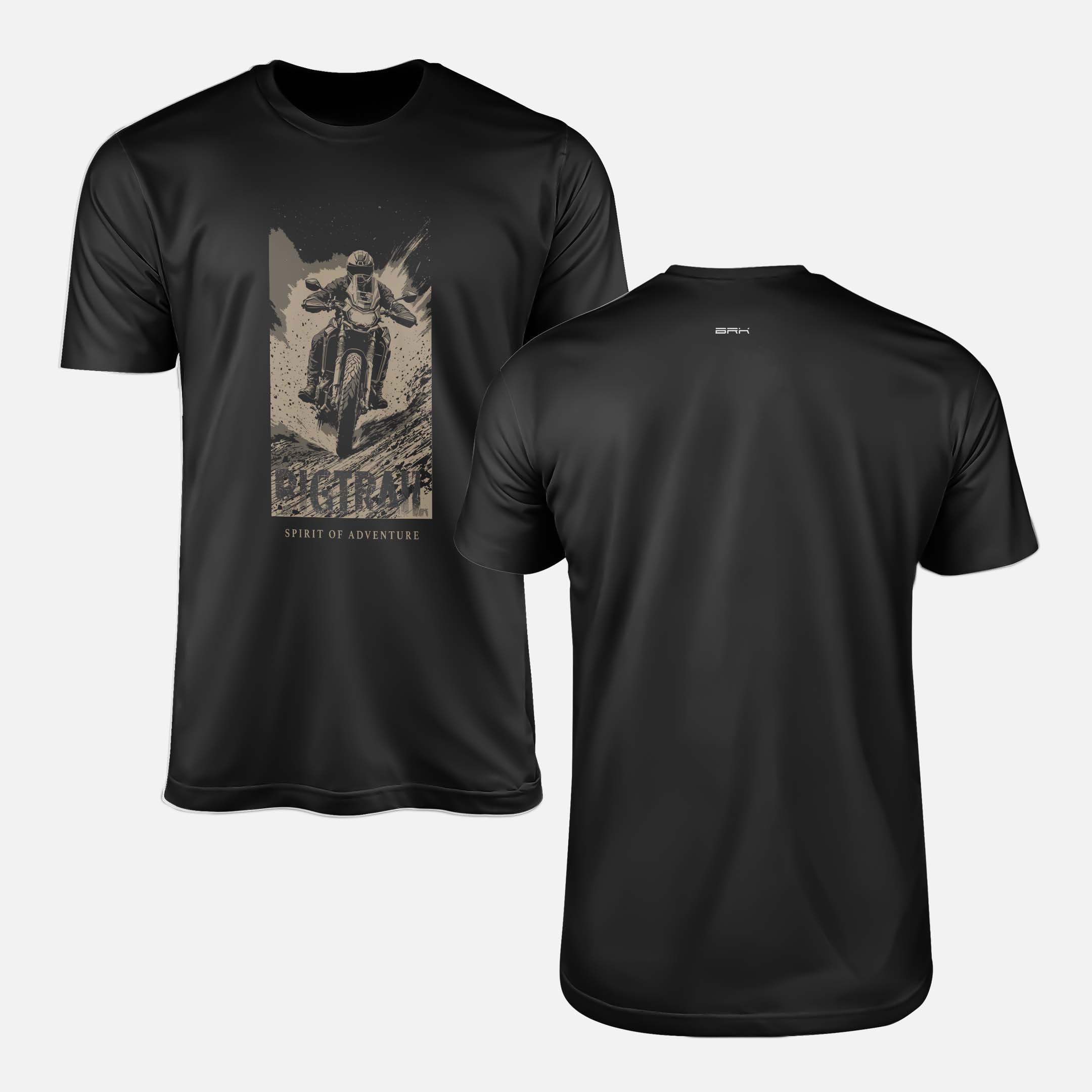 Camiseta de Algodão Brk Big Trail Spirit of Adventure Estrada