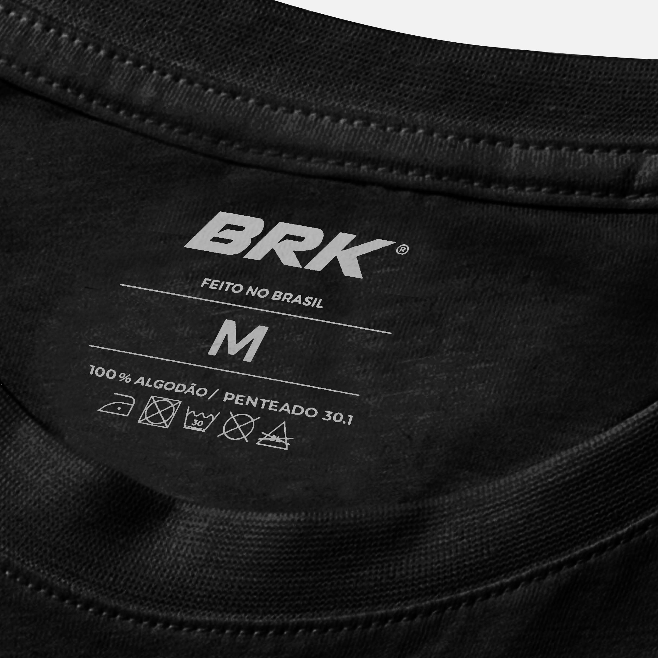 Camiseta de Algodão Brk Big Trail Spirit of Adventure Moto