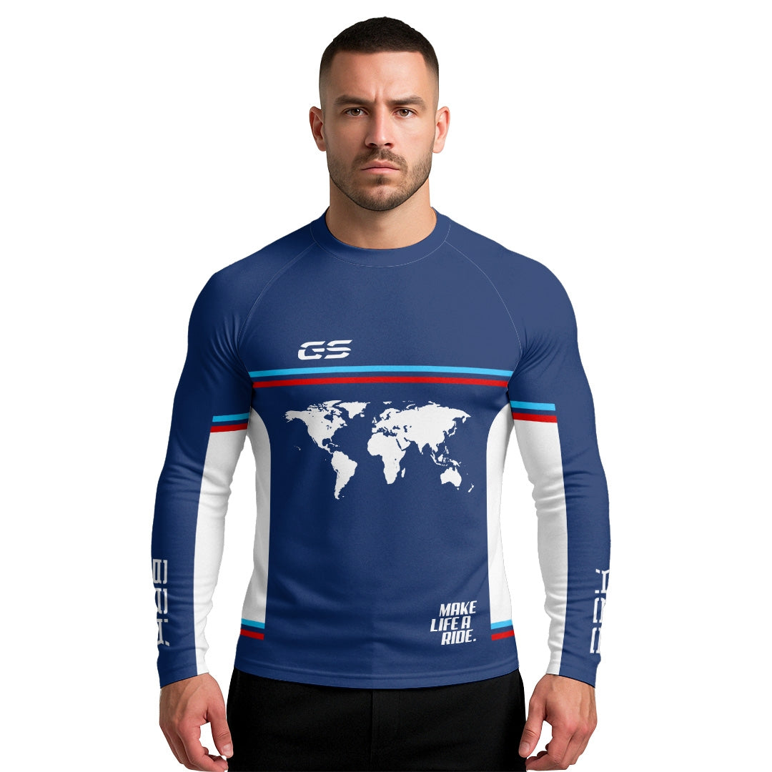Camisa UV50 Segunda Pele Brk GS Make Life a Ride
