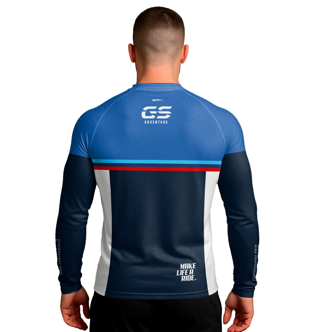 Camisa UV50 Segunda Pele Brk GS Adventure Make Life a Ride