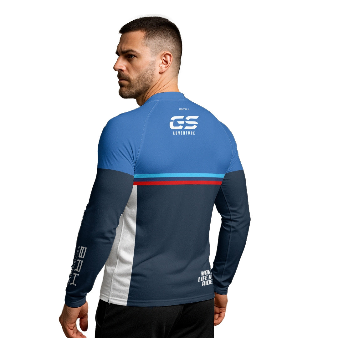 Camisa UV50 Segunda Pele Brk GS Adventure Make Life a Ride
