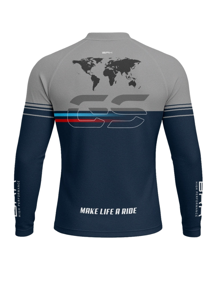 Camisa UV50 Segunda Pele Brk GS Mapa Mundi