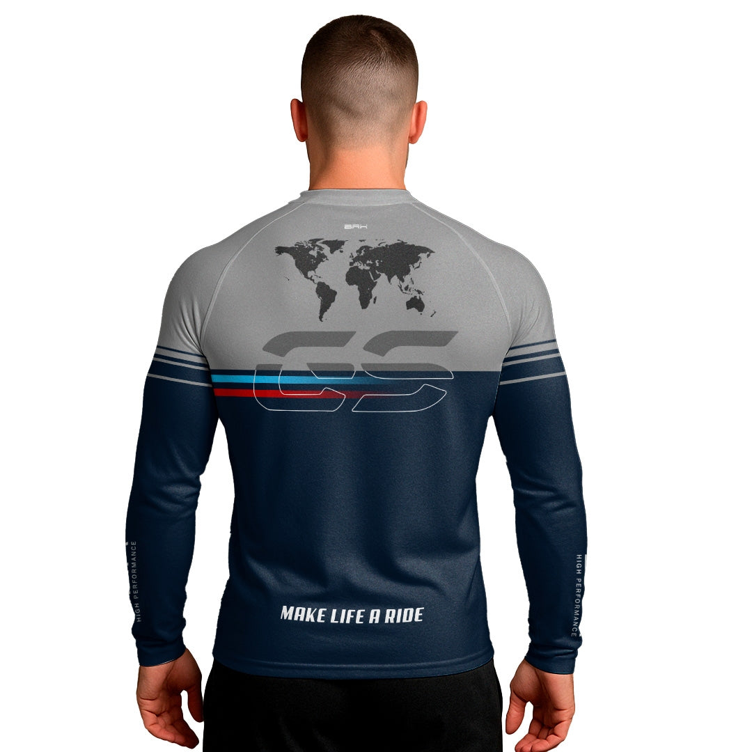 Camisa UV50 Segunda Pele Brk GS Mapa Mundi
