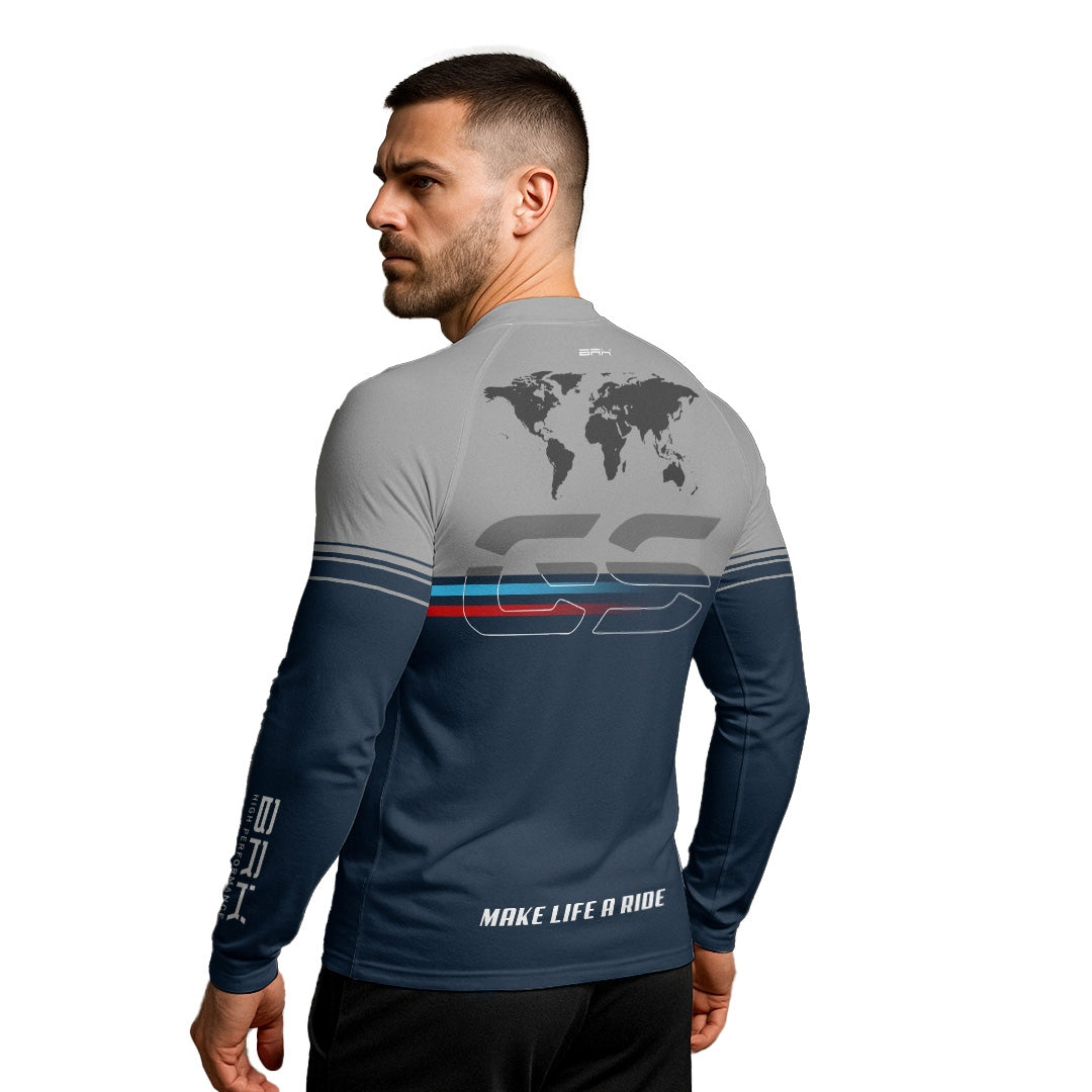 Camisa UV50 Segunda Pele Brk GS Mapa Mundi