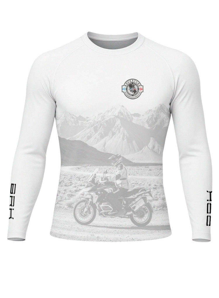 Camisa UV50 Segunda Pele Brk GS Adventure Branca