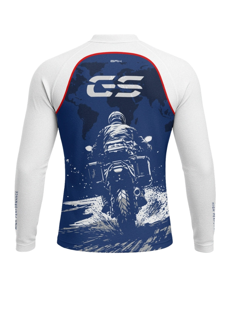 Camisa UV50 Segunda Pele Brk GS Adventure Na Estrada