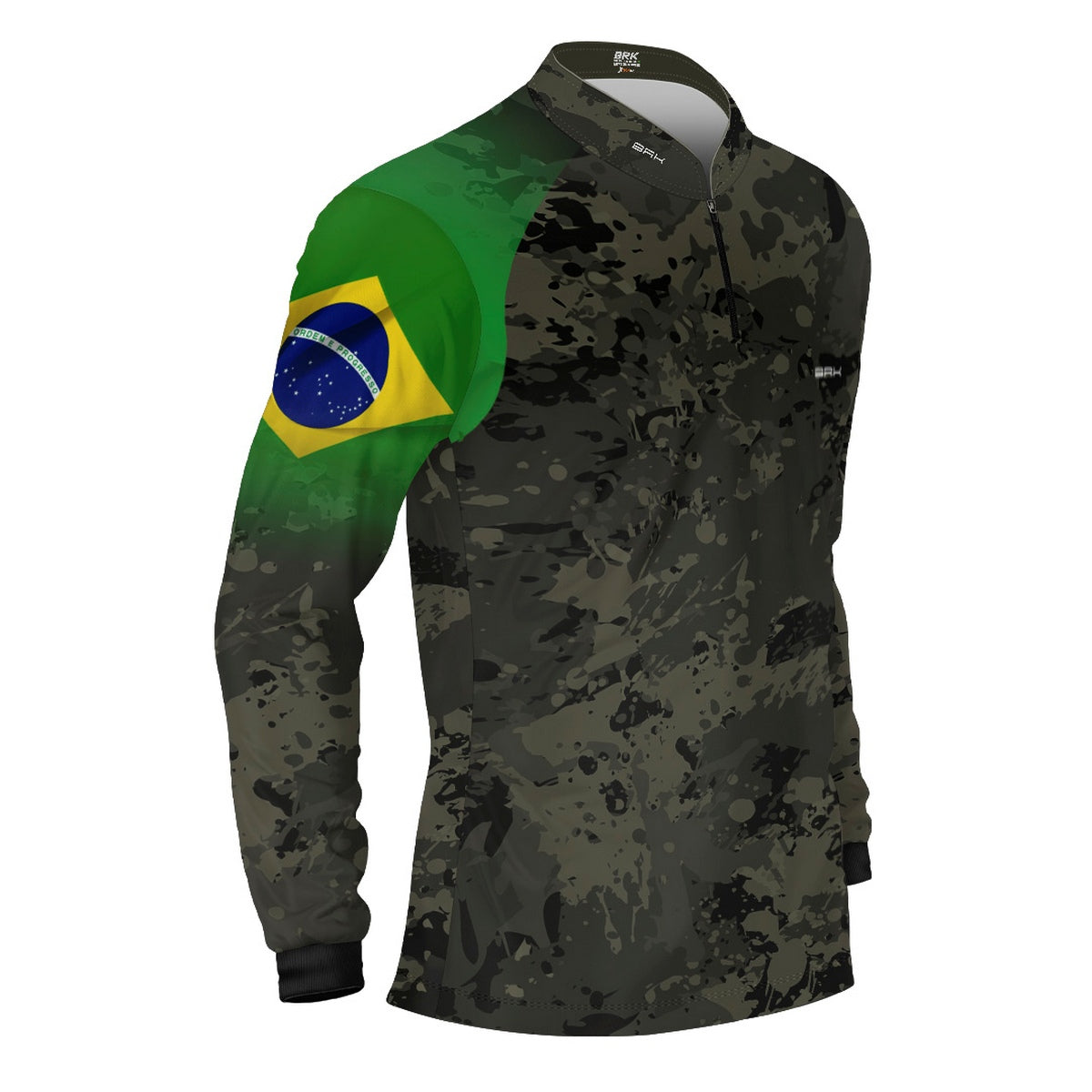 Camisa Agro Brk Eu Sou do Agro Camu Brasil com Proteção UV50