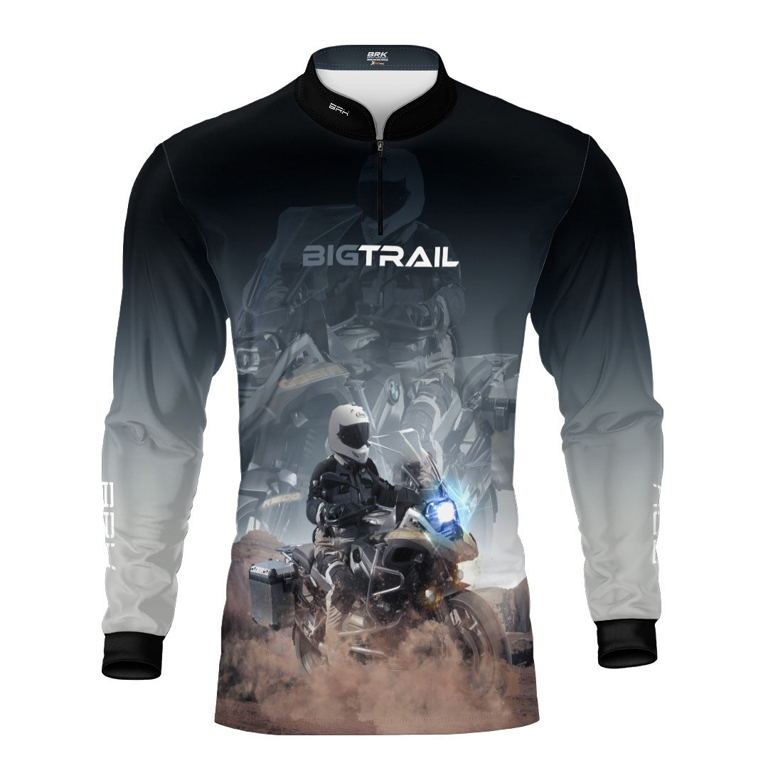 Camisa Motociclismo Brk Big Trail R 1200 com Proteção Solar UV50+