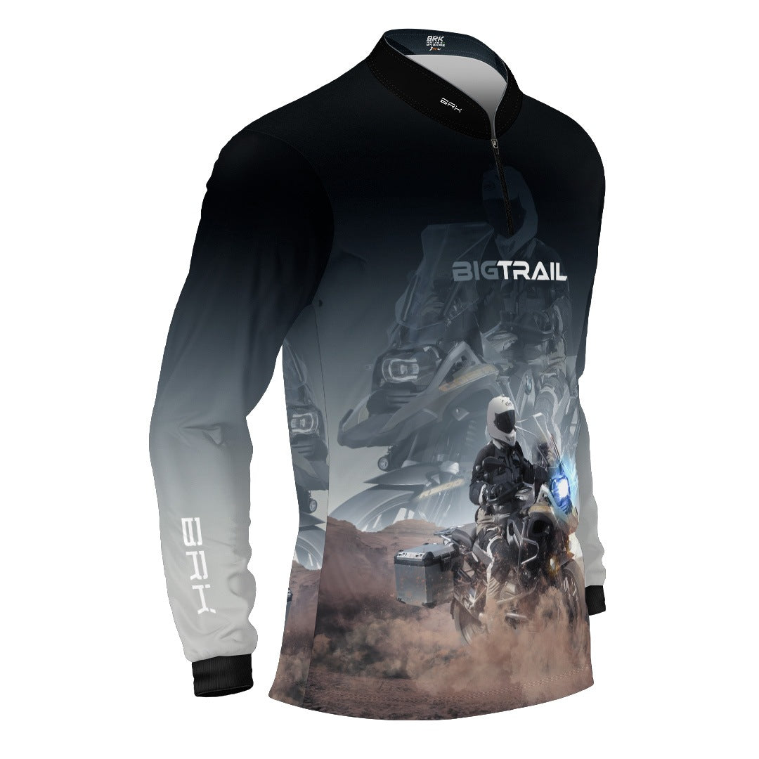 Camisa Motociclismo Brk Big Trail R 1200 com Proteção Solar UV50+