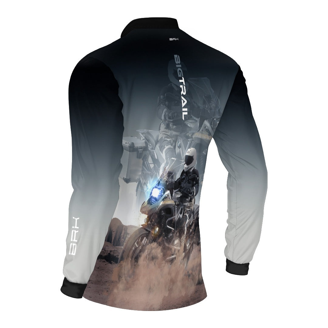 Camisa Motociclismo Brk Big Trail R 1200 com Proteção Solar UV50+
