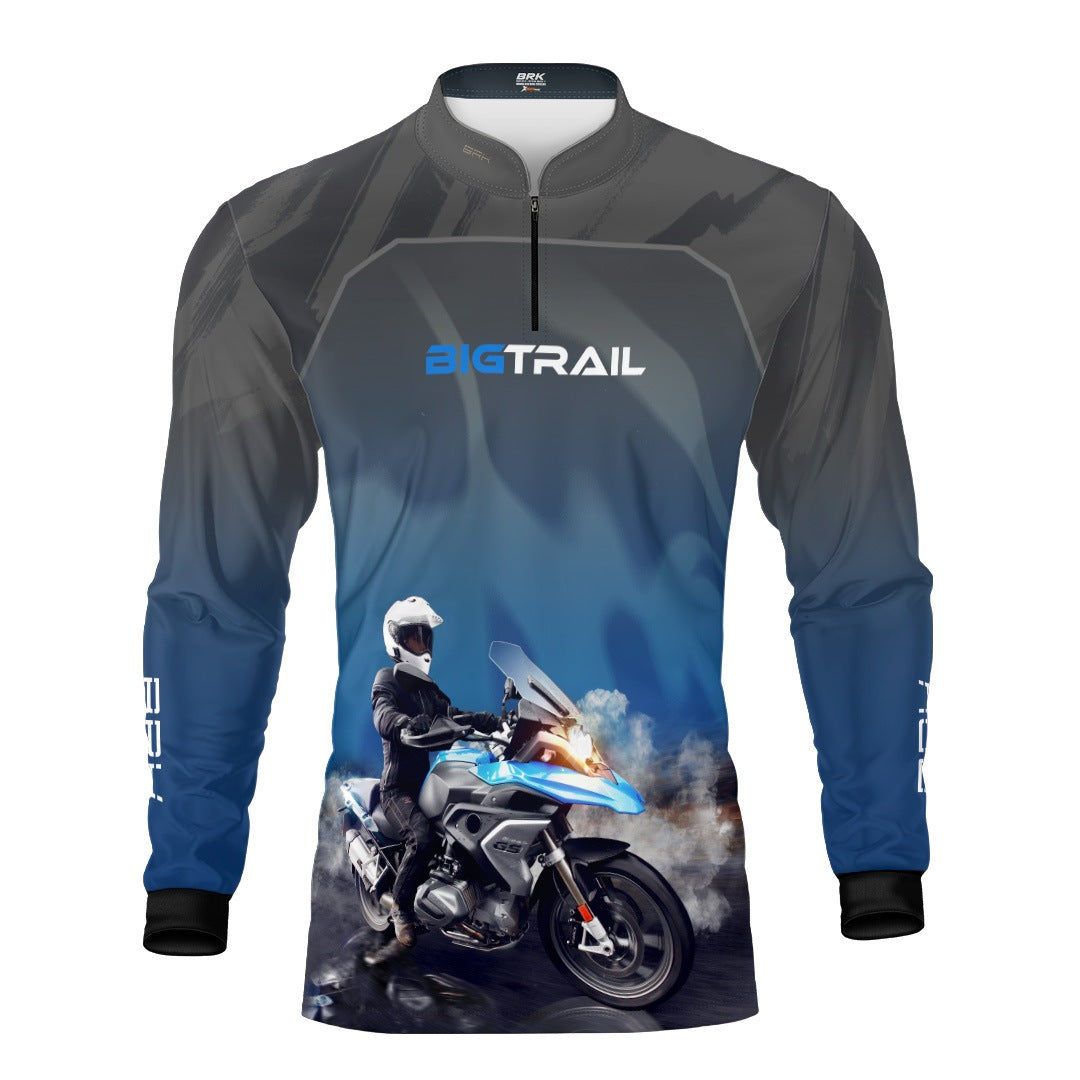 Camisa Motociclismo Brk Big Trail R 1250 GS Asfalto com Proteção Solar UV50+