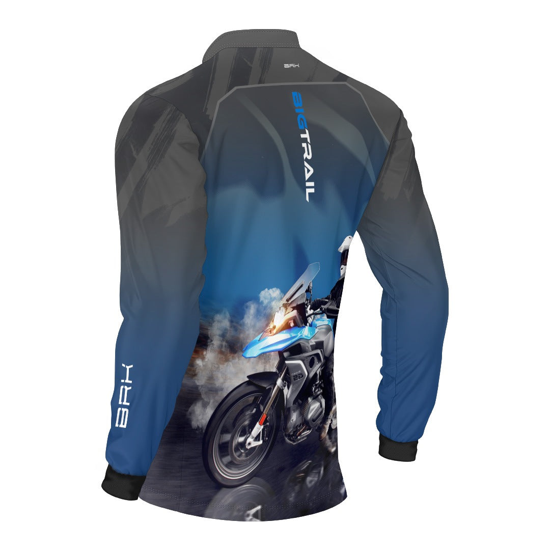 Camisa Motociclismo Brk Big Trail R 1250 GS Asfalto com Proteção Solar UV50+