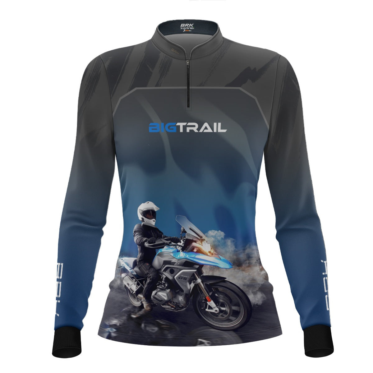 Camisa Motociclismo Feminina Brk Big Trail R 1250 GS Asfalto com Proteção Solar UV50+