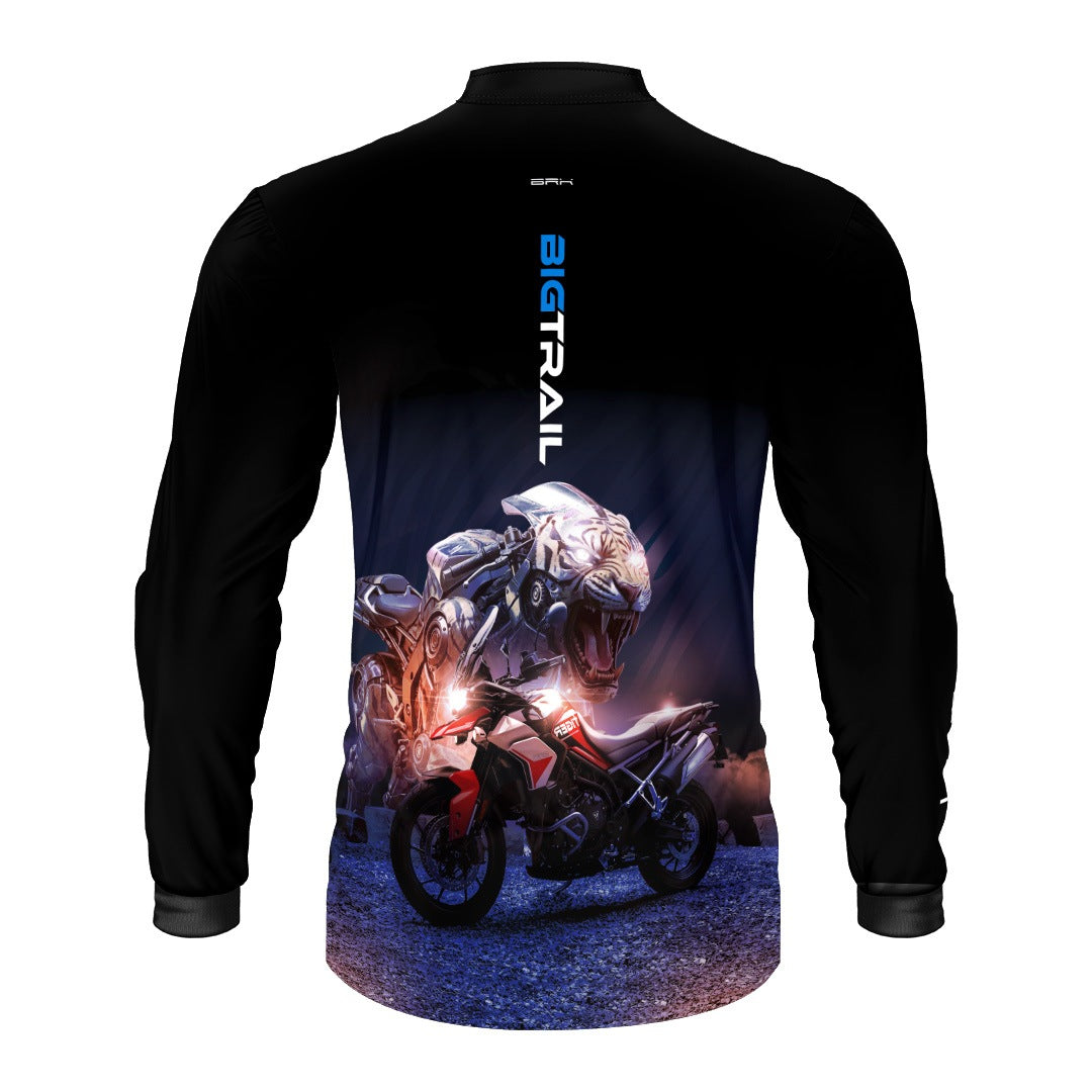 Camisa Motociclismo Brk Big Trail com Proteção Solar UV50+