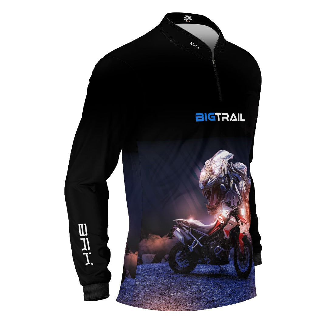 Camisa Motociclismo Brk Big Trail com Proteção Solar UV50+