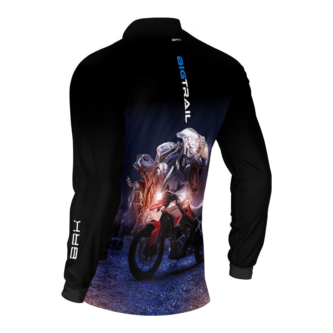Camisa Motociclismo Brk Big Trail com Proteção Solar UV50+