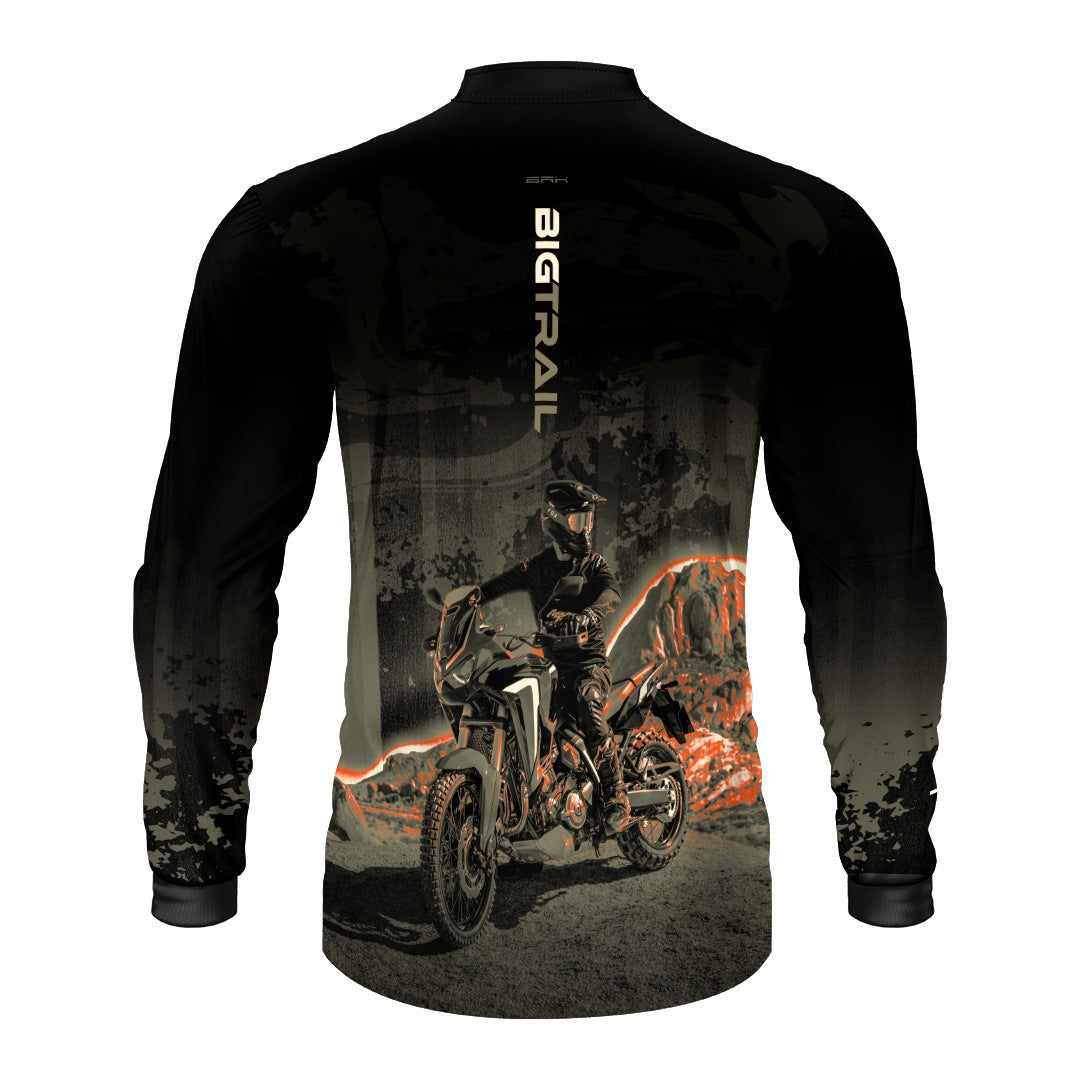 Camisa Motociclismo Brk Big Trail Adventure com Proteção Solar UV50+