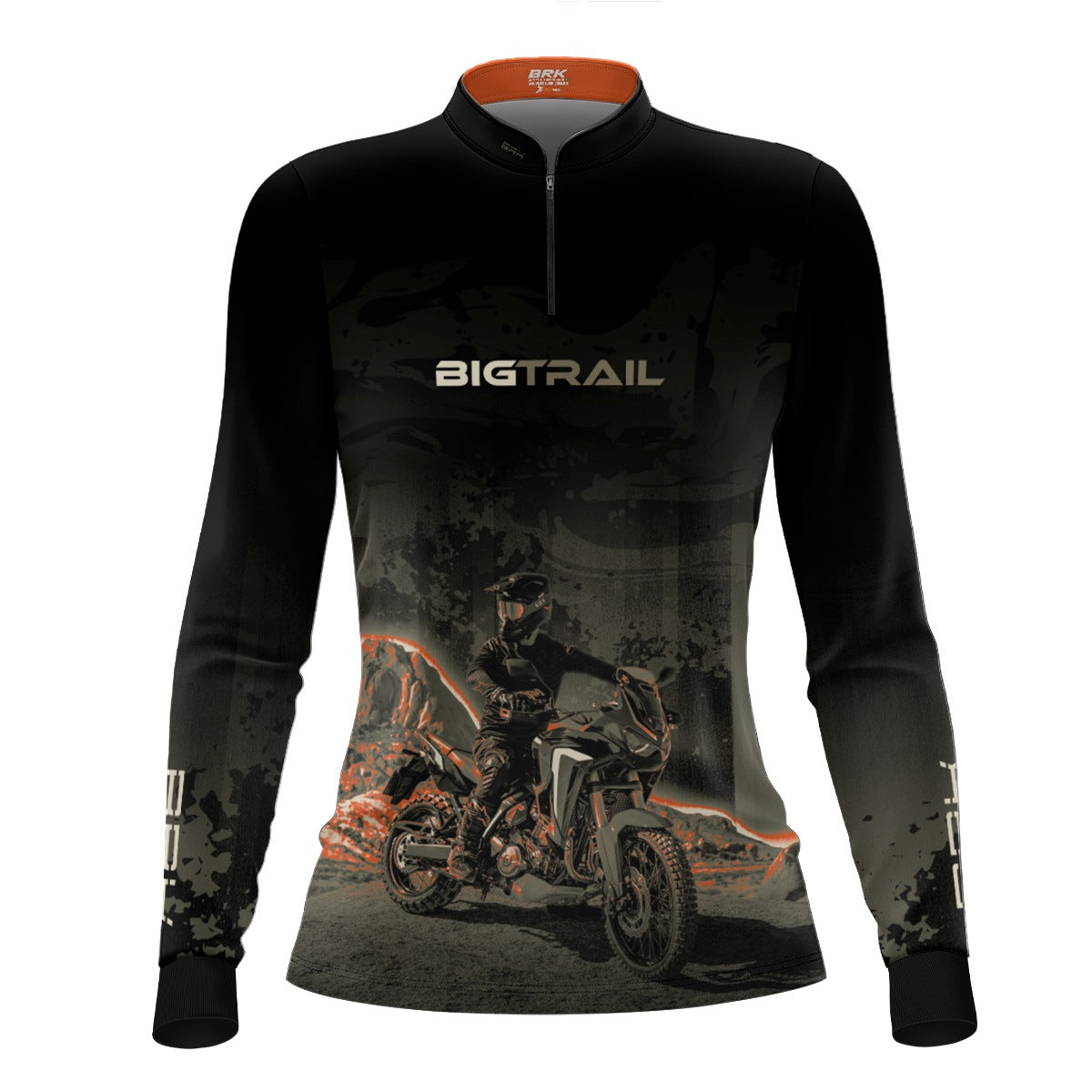 Camisa Motociclismo Feminina Brk Big Trail Adventure com Proteção Solar UV50+