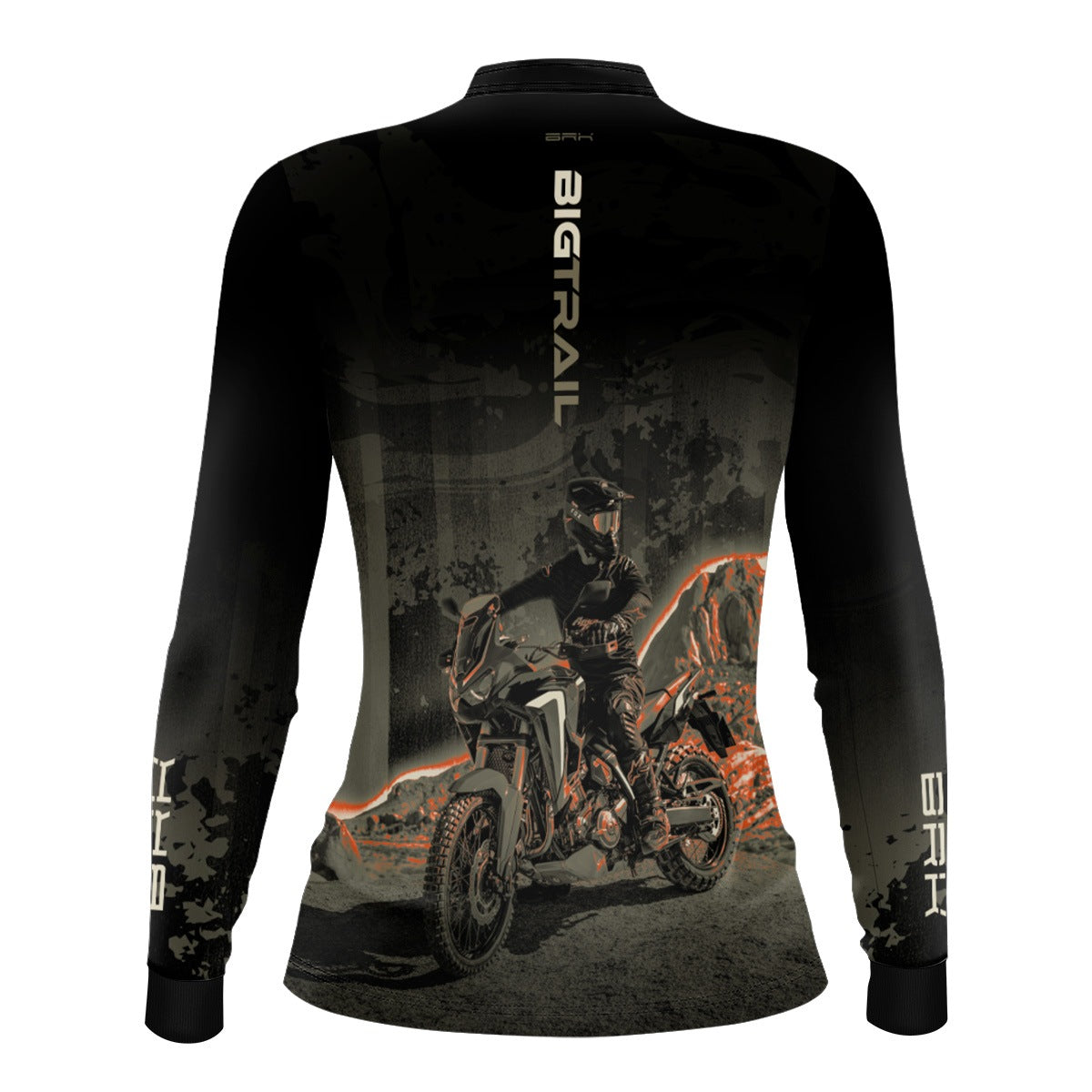 Camisa Motociclismo Feminina Brk Big Trail Adventure com Proteção Solar UV50+