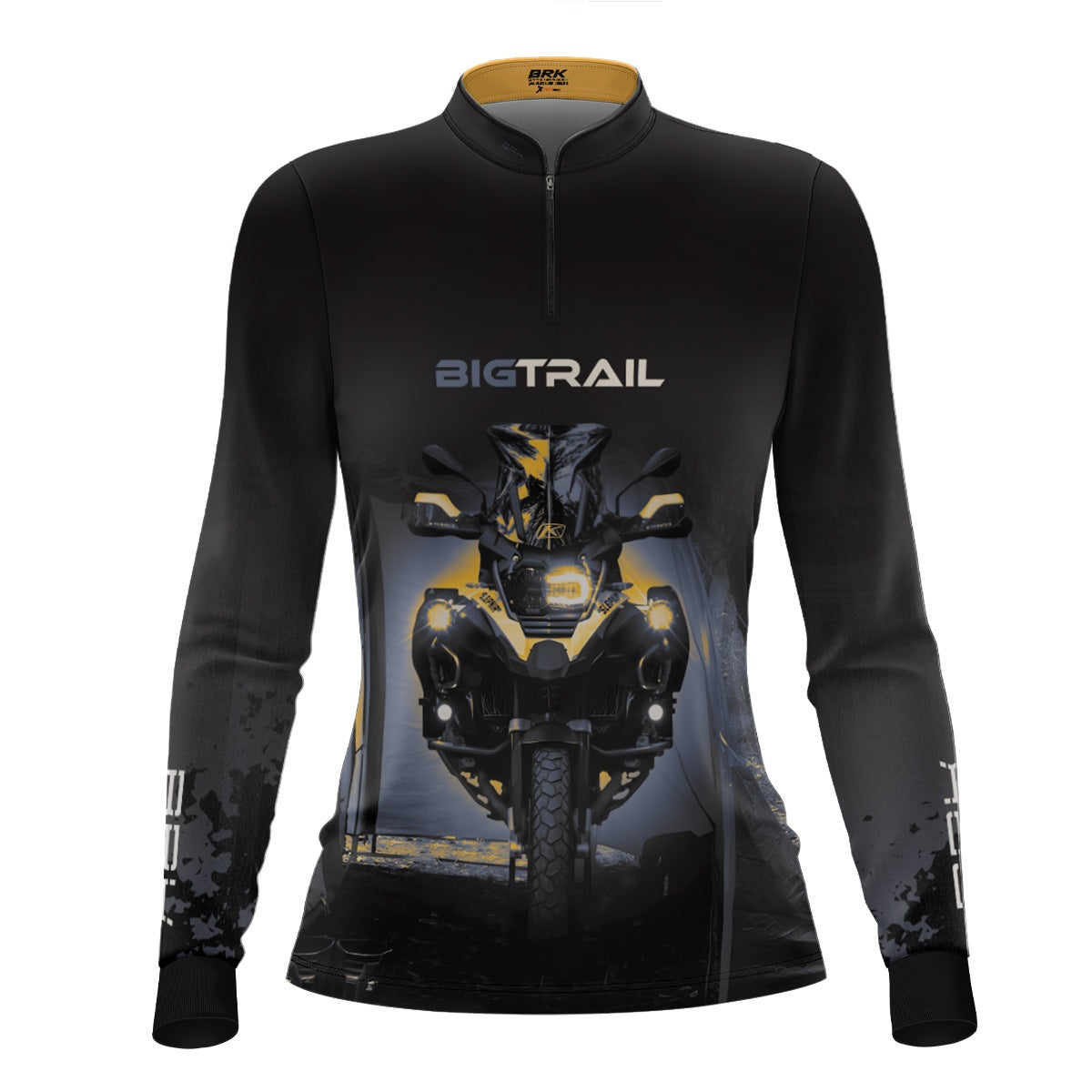 Camisa Motociclismo Feminina Brk Big Trail GS com Proteção Solar UV50+