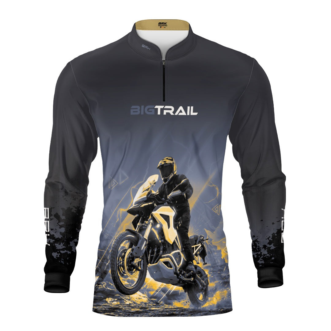 Camisa Motociclismo Brk Big Trail Adventure com Proteção Solar UV50+