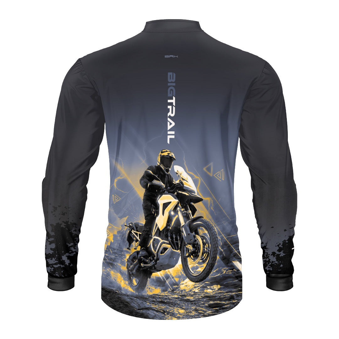Camisa Motociclismo Brk Big Trail Adventure com Proteção Solar UV50+
