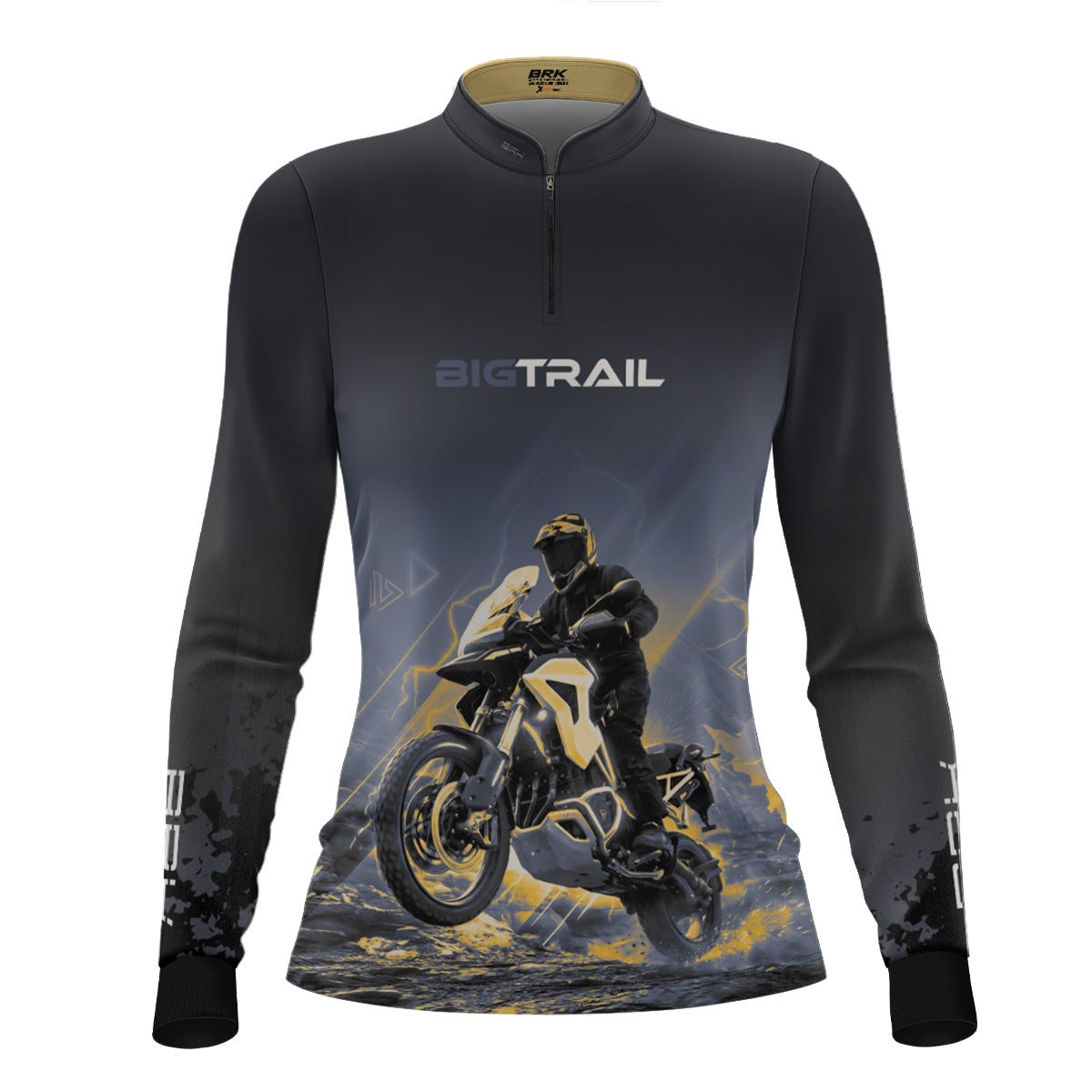 Camisa Motociclismo Feminina Brk Big Trail Adventure com Proteção Solar UV50+