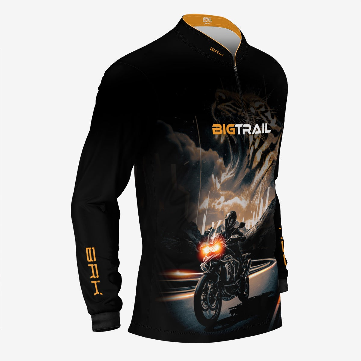 Camisa Motociclismo Brk Big Trail Asfalto com Proteção Solar UV50+