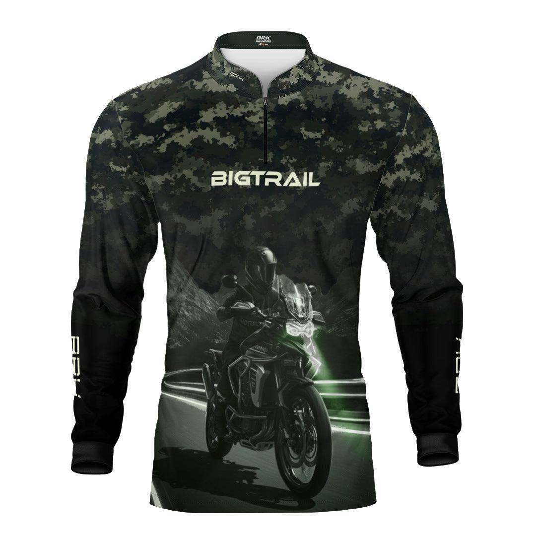 Camisa Motociclismo Brk Big Trail  com Proteção Solar UV50+
