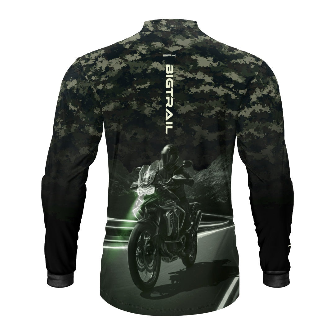 Camisa Motociclismo Brk Big Trail  com Proteção Solar UV50+