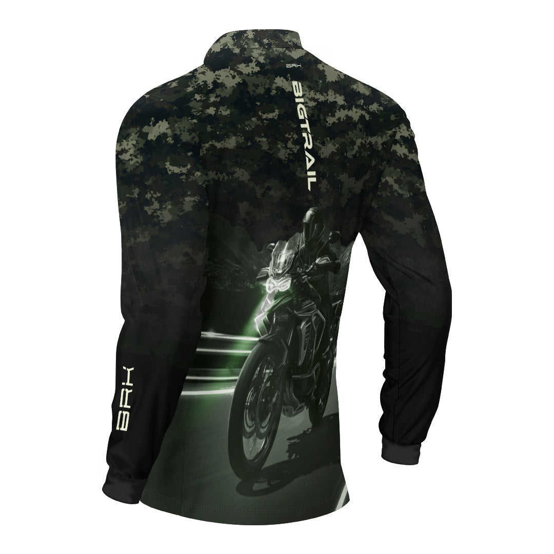 Camisa Motociclismo Brk Big Trail  com Proteção Solar UV50+