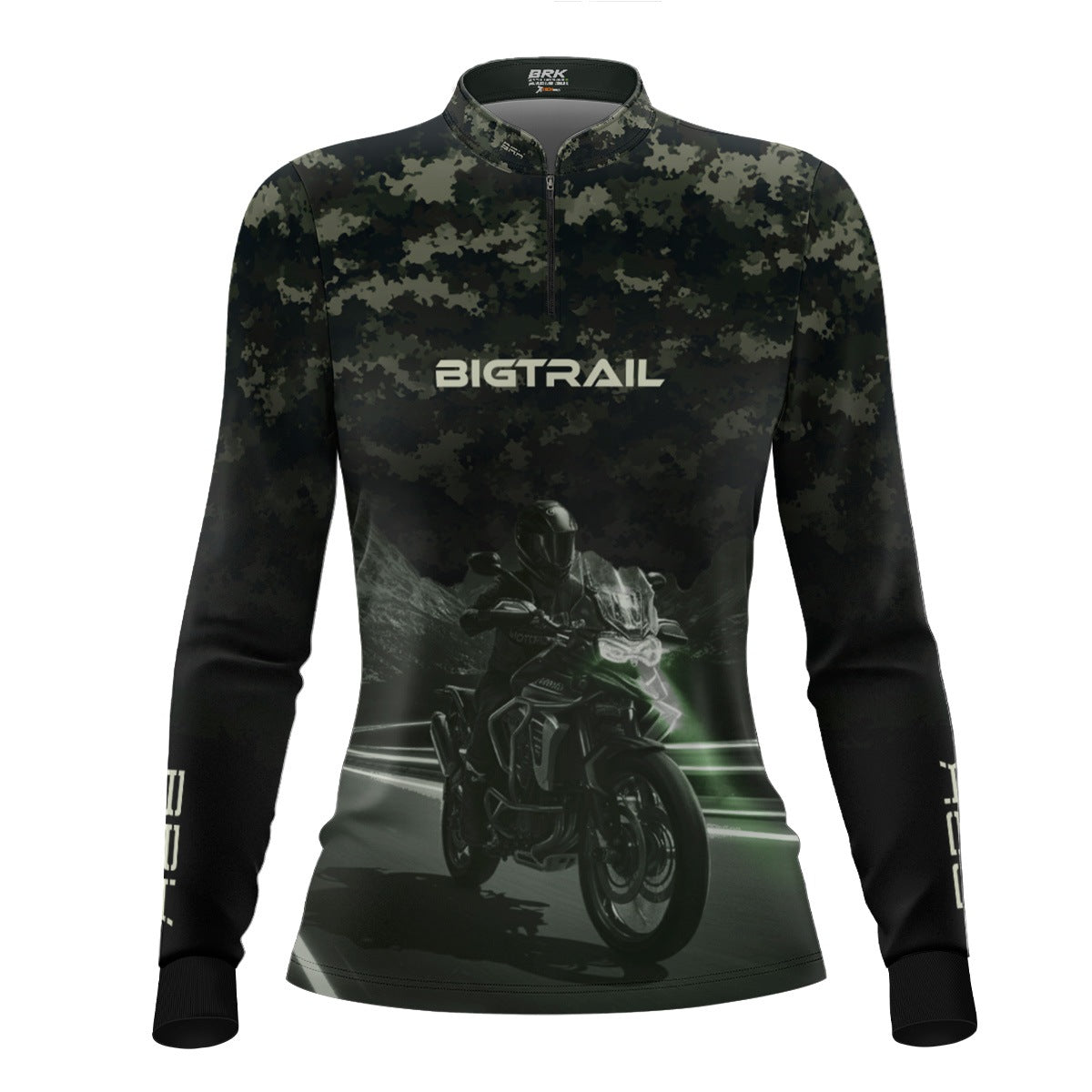 Camisa Motociclismo Feminina Brk Big Trail  com Proteção Solar UV50+