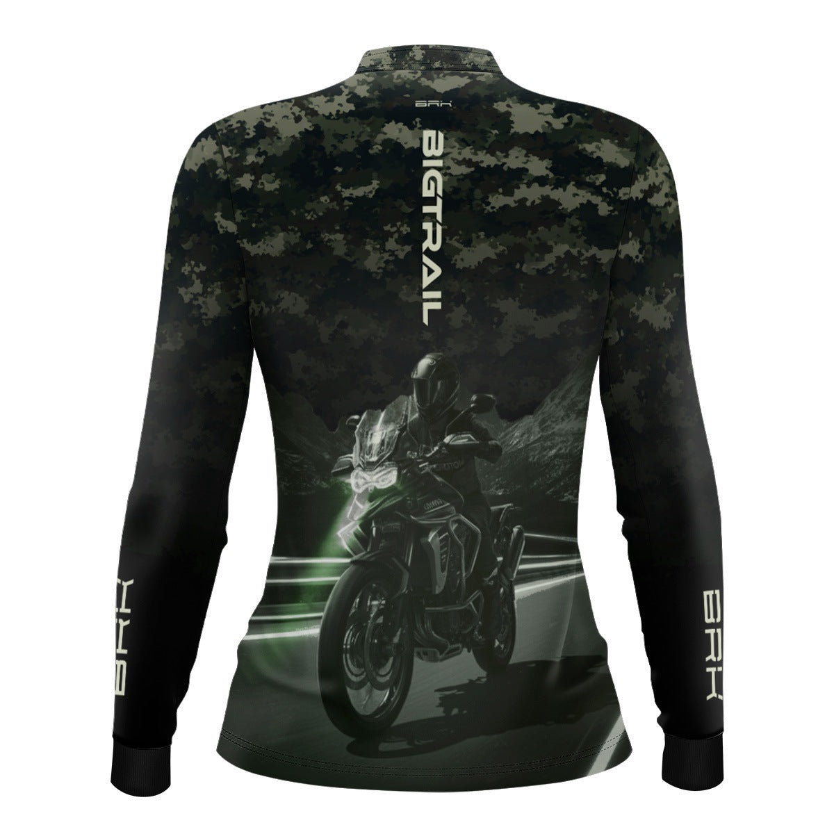 Camisa Motociclismo Feminina Brk Big Trail  com Proteção Solar UV50+