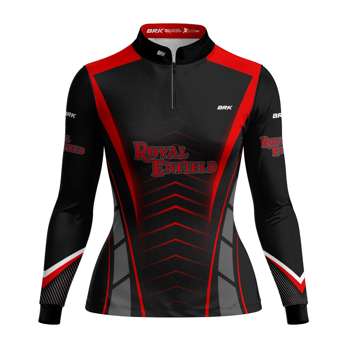 Camisa de Motociclismo Feminina Brk Royal Enfield com Proteção UV50+
