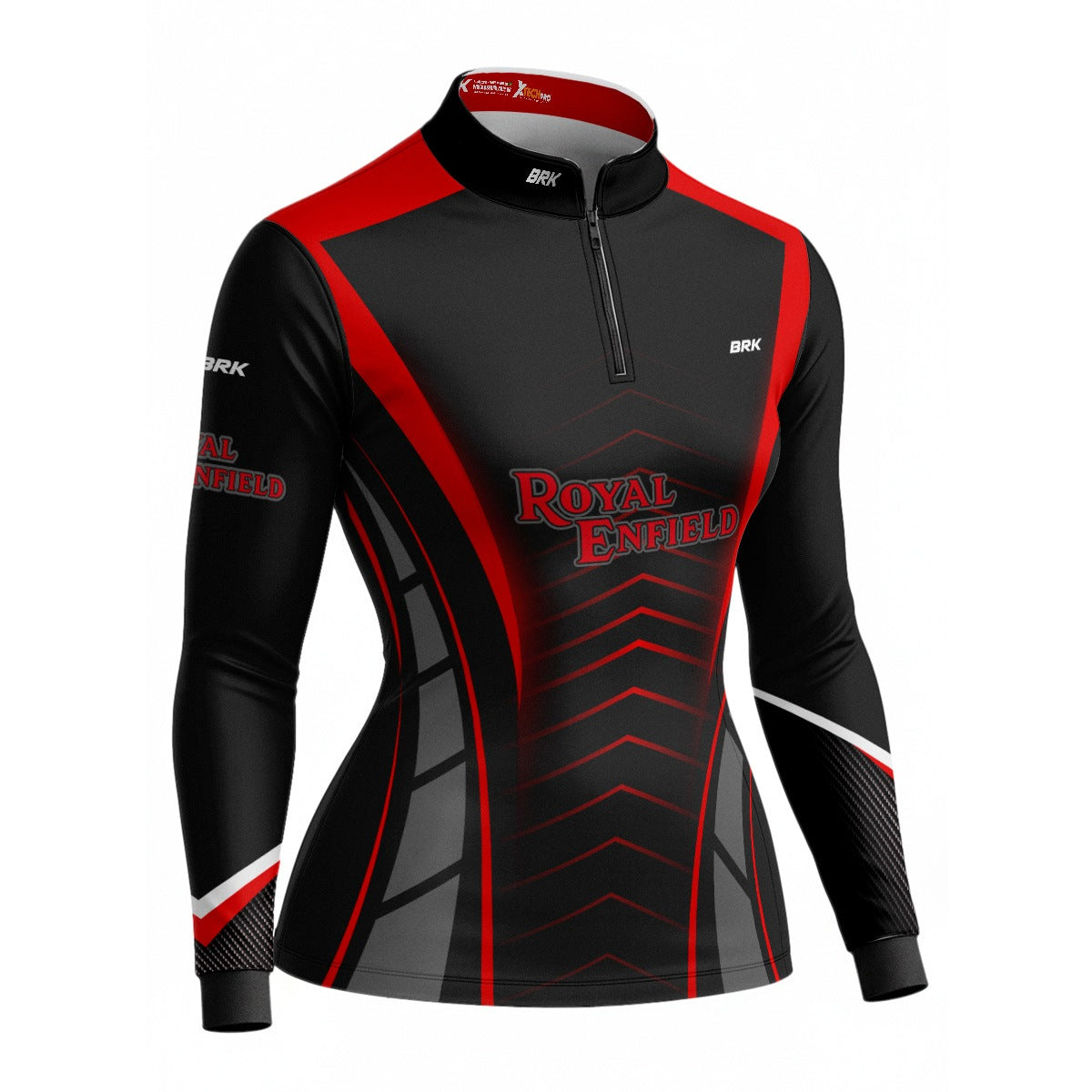 Camisa de Motociclismo Feminina Brk Royal Enfield com Proteção UV50+