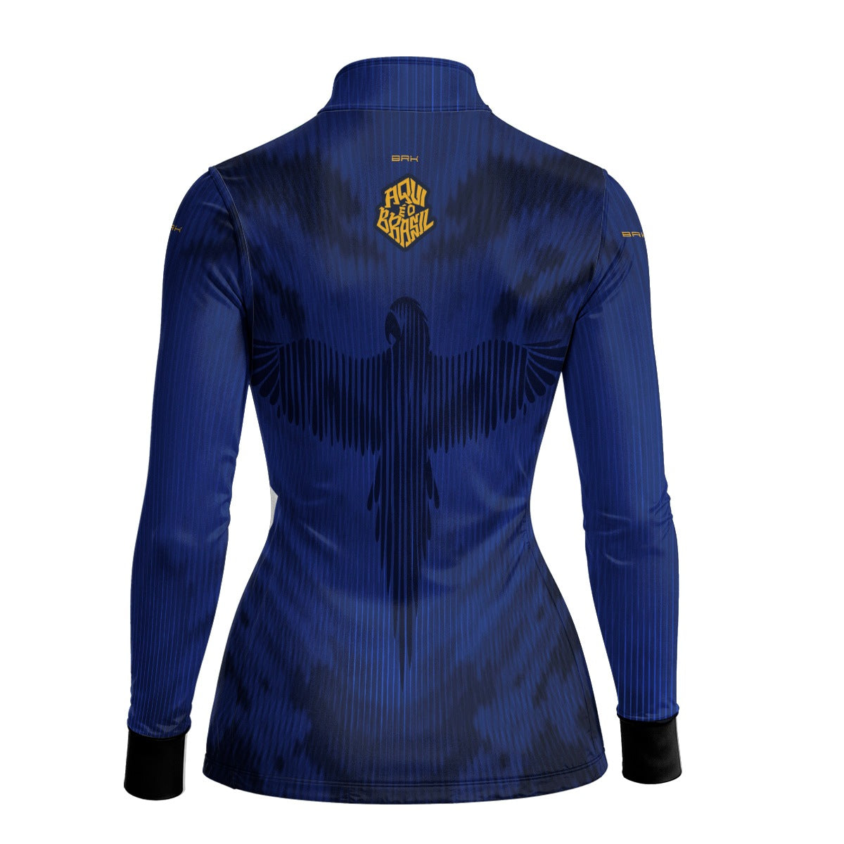 Camisa Brk Feminina Aqui é o Brasil Arara Azul com Proteção UV50