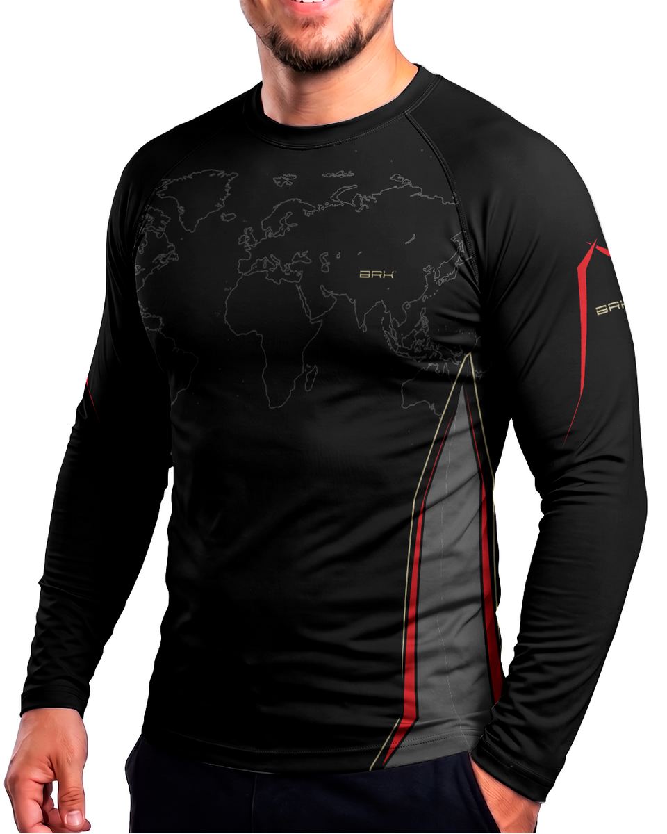 Camisa Brk Triumph 1200 Preta com Proteção UV50