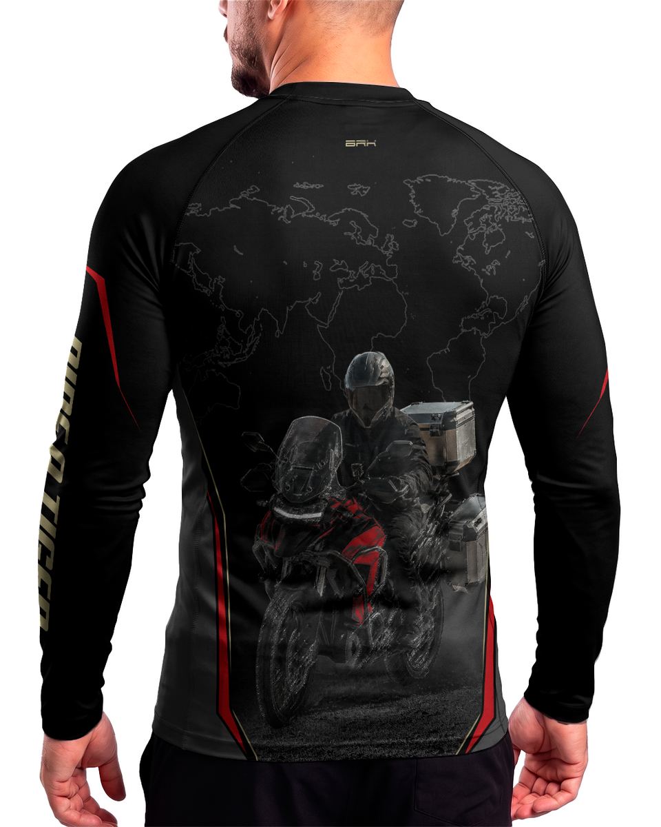 Camisa Brk Triumph 1200 Preta com Proteção UV50
