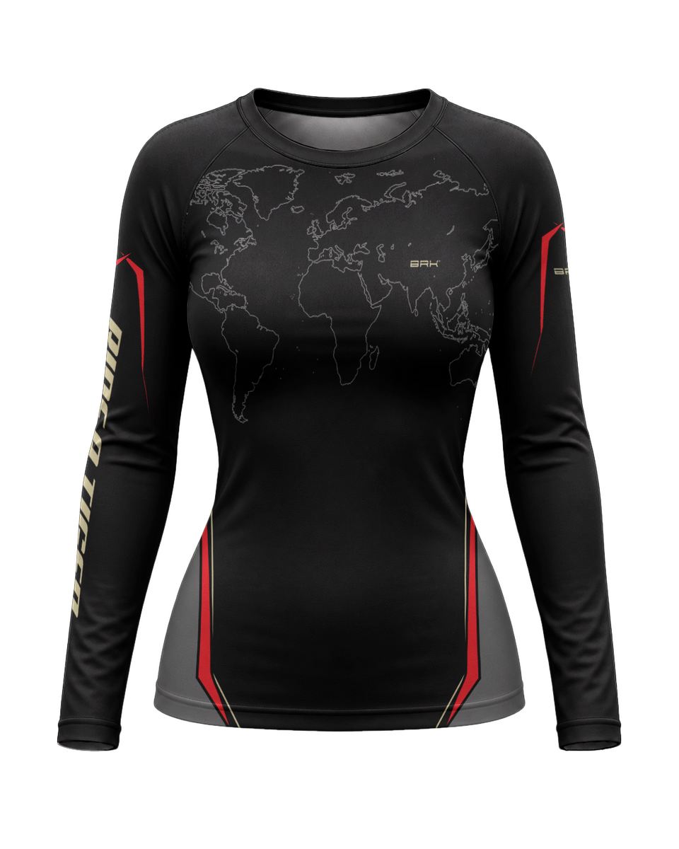 Camisa Feminina Brk Triumph 1200 Preta com Proteção UV50