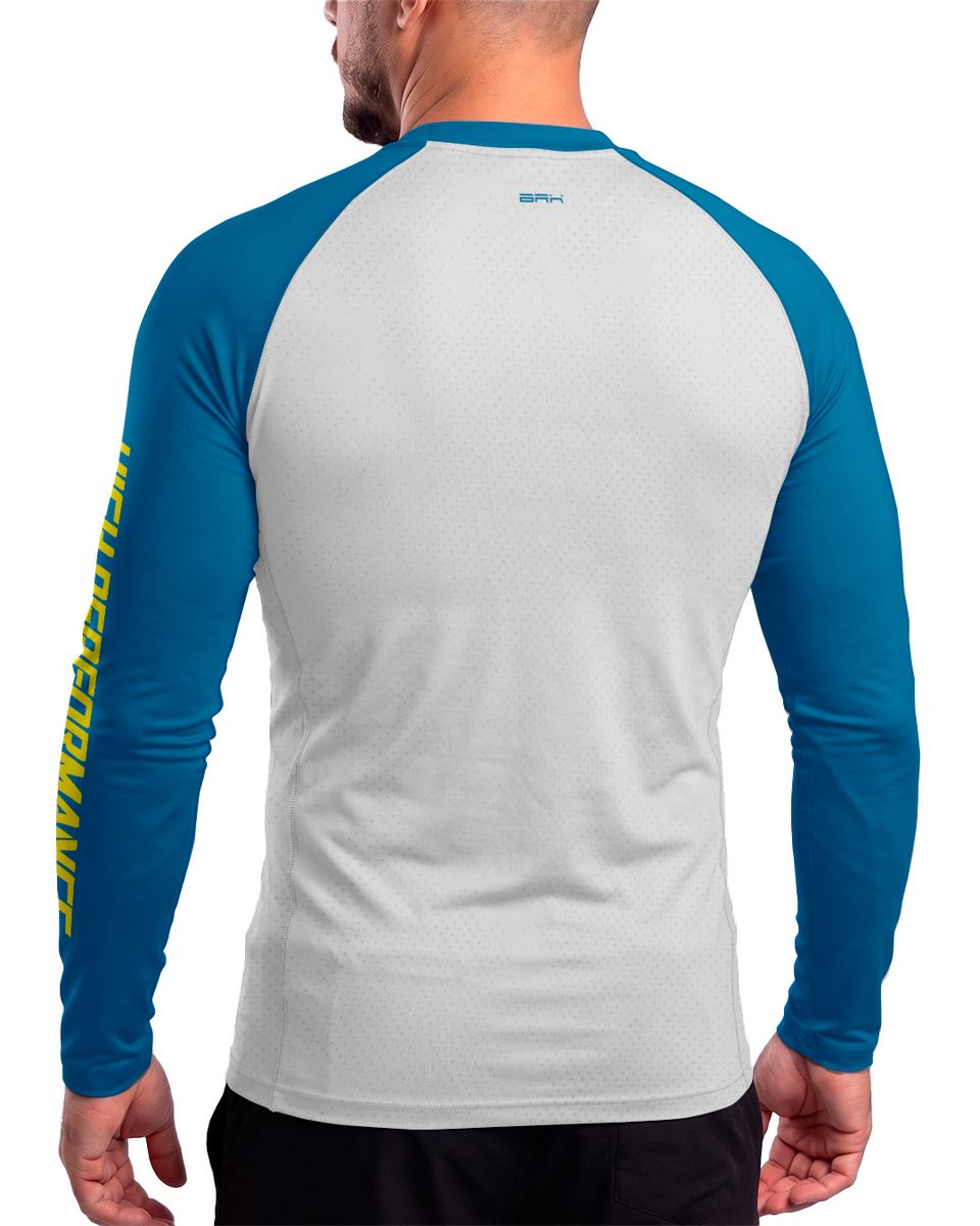 Camisa Brk Suzuki Storm 800 Clean Azul com Proteção UV50
