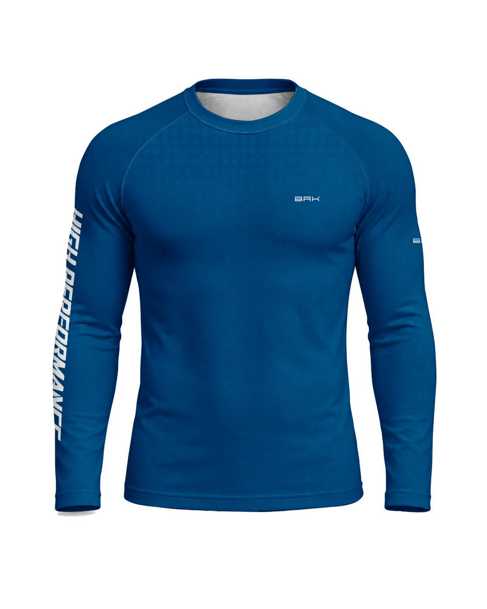 Camisa Brk Honda Africa Twin CRF 1100L Azul com Proteção UV50