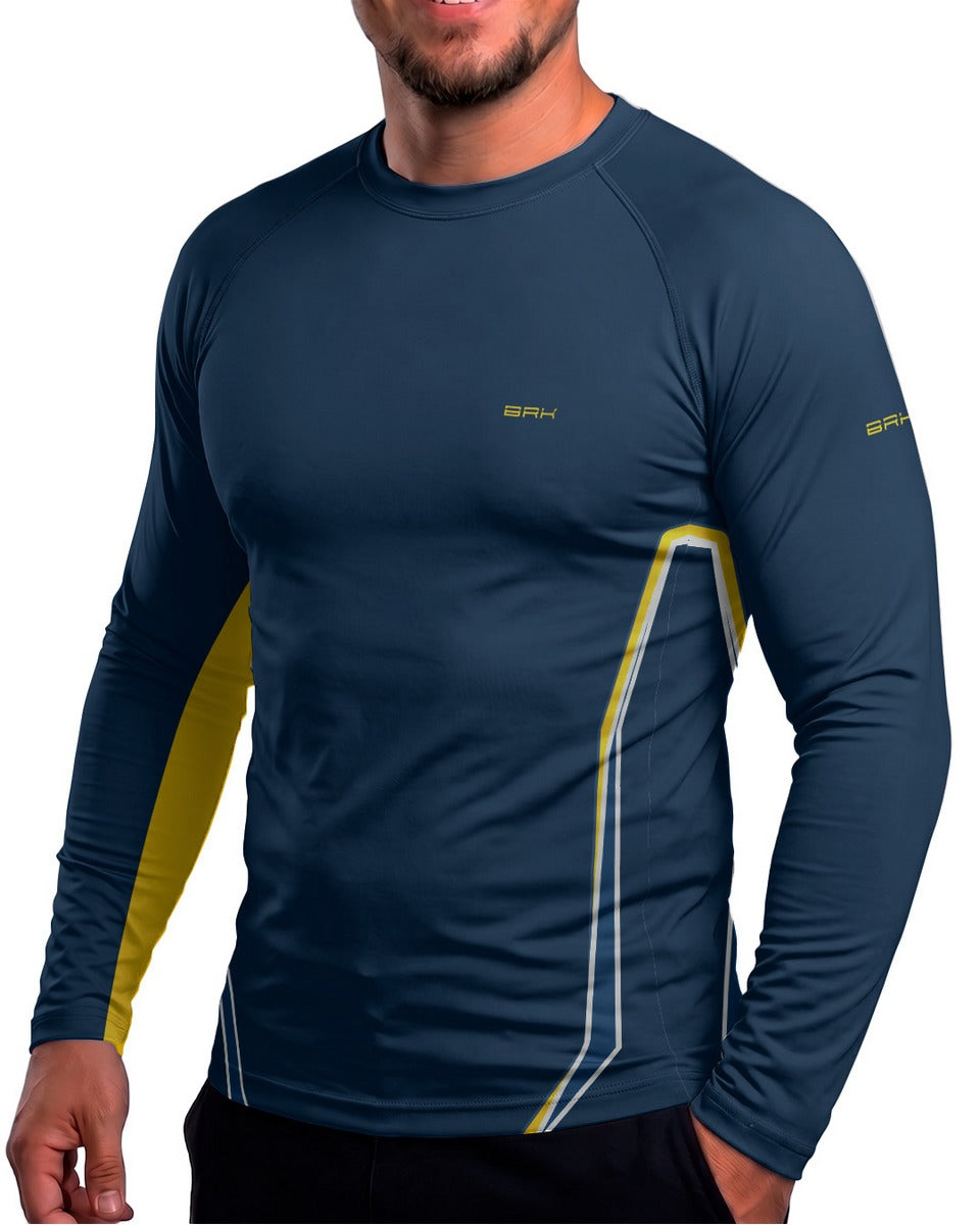 Camisa Brk Suzuki V Storm 650 Azul com Proteção UV50